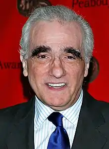 Scorsese smiling