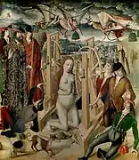 Martyrdom of Saint Catherine (second half of the 15th century), circle of Fernando Gallego, Museo del Prado, Madrid.