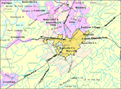 U.S. Census map