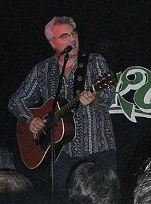 Massimo Bubola at the "Folkclub" of Turin (October 2008)