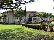 Newer concrete school built in 1922