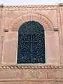 Window of the mausoleum