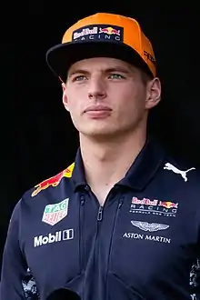 portrait of Max Verstappen