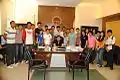 Baliwag Mayor Romy Estrella and staff