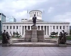 William McKinley Monument (1903-1906), Ohio Statehouse, Columbus, Ohio.