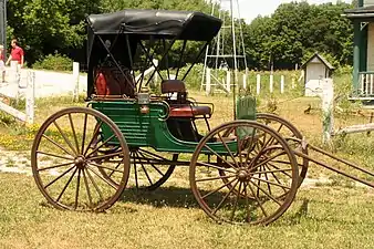 Horse buggy in Ontario