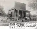 Candler's Meat Market, Photograph taken in 1800s