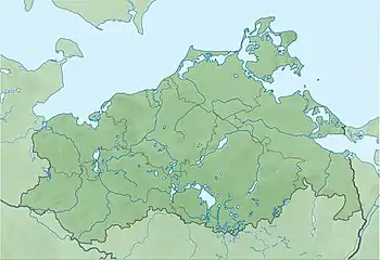 Feisnecksee is located in Mecklenburg-Vorpommern