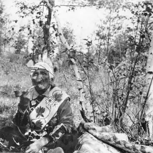 Medicine man from Cass Lake 1911