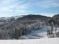 Mountain Medvednik in winter