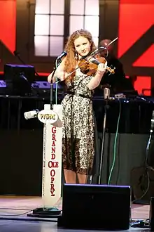 Mullins performing at the Grand Ole Opry in 2007