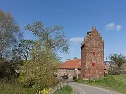 City gate and tower for prisoners