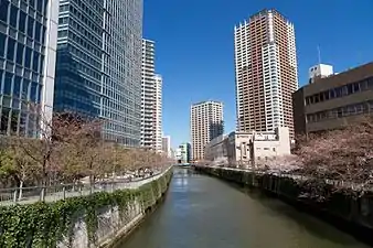 Meguro River at Ōsaki, Shinagawa