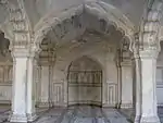 Agra Fort: Maharatta Building impinging on the Nagina Masjid