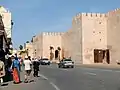 The northwestern walls of the Kasbah, on the edge of the medina