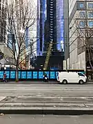 Melbourne Metro Tunnel State Library station construction site 2 2019