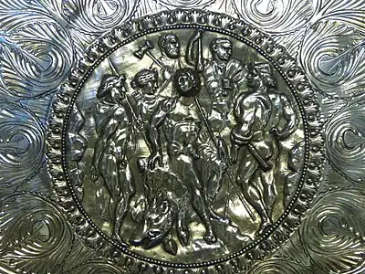 Meleager plate (detail)