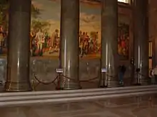 Washington Laying the Cornerstone (1952–1955), by Allyn Cox, George Washington Masonic National Memorial