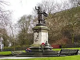 Statue of Captain Albert Ball