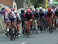 The sprint to the finish line at Bedale (stage 2)