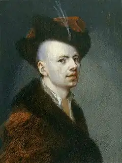 Self-portrait in Polish Costume (1710s)