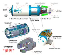 Diagram of the Wentian module