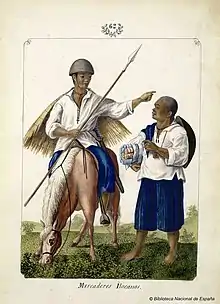 Mercaderes Ilocanos (Ilocano Merchants) by José Honorato Lozano