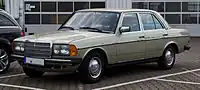 Mercedes-Benz 240D (W123) saloon (Euro-spec)