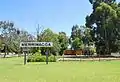 Merriwagga Railway Station sign (relocated)