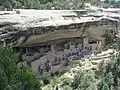 The Cliff Palace in Mesa Verde National Park in Colorado