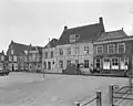 Town hall with neighbouring houses