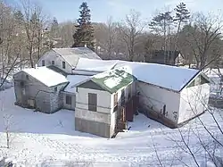 The Metz Ice Plant is a historic ice manufacturing plant located in the Delaware Water Gap National Recreation Area at Milford, Pennsylvania. The Milford Ice and Refrigeration Company was based here.