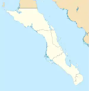 Cabo San Lázaro is located in Baja California Sur