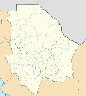 Camargo, Chihuahua is located in Chihuahua