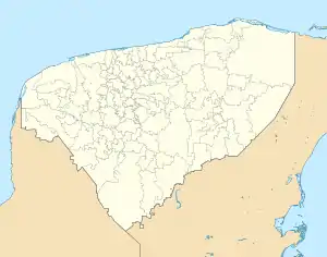 2016–17 Tercera División de México season is located in Yucatán (state)