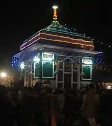 Mausoleum of Mir Muhammad better known as Mian Mir in Lahore; he was the spiritual instructor of Mughal Prince Dara Shikoh.