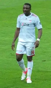 USM Alger striker Michael Eneramo