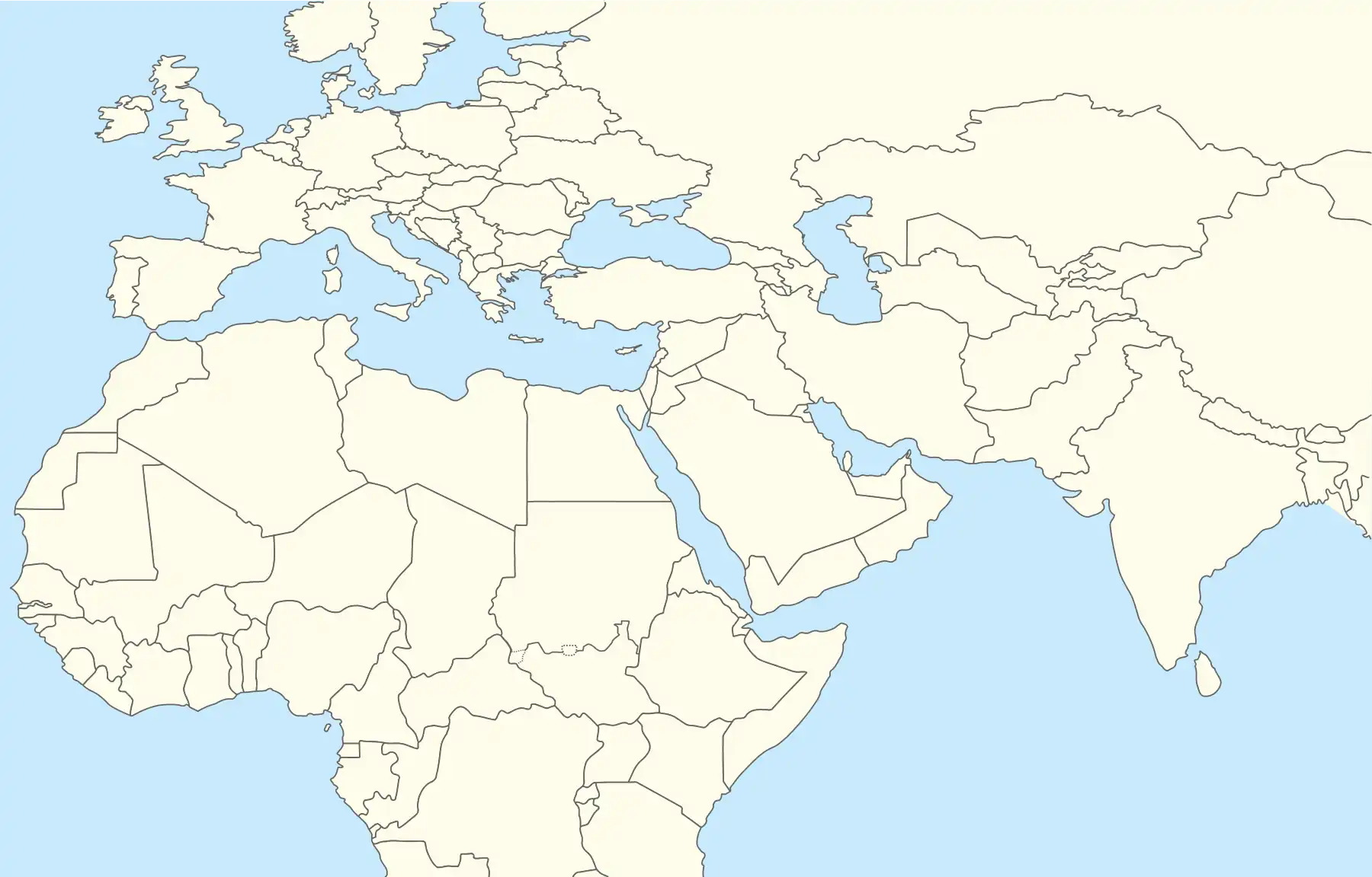 DXB/OMDB is located in Middle East