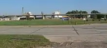 Empty lot with for-sale sign