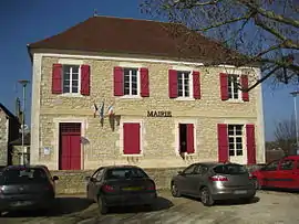 The town hall in Miers