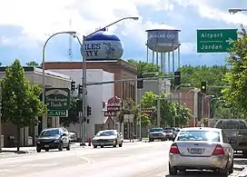 Main Street in Miles City