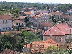 View from the top of Dosecine street