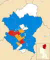 2011 results map