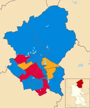 2021 results map