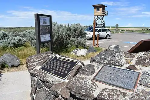 The Minidoka National Historic Site.