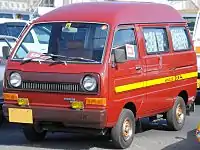 Second facelift Minicab Wide 55 Van XL (1979-1981)