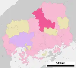 Location of Miyoshi