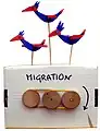 Birds migration by Guido Accascina (Basic Box), 2010