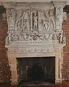 Hôtel de Molinier: monumental fireplace.