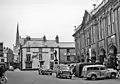 The square in 1958, looking towards the northeast